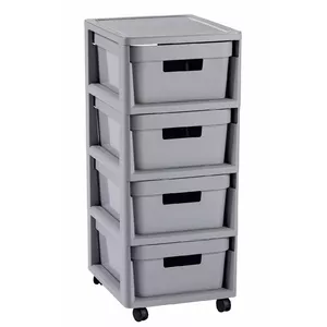 Storage Cart Curver Infinity 4 x 10L with 4 Drawers