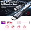 Unitek USB-C uz USB-C kabelis C14110GY-2M 2 m Photo 6
