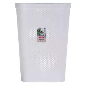 Корзина для белья Curver Infinity 60L белая — пластиковая ёмкость объёмом 60 л