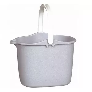 Bucket Mop Curver 215494 15L with press sieve — Curver plastic mop bucket 15 L with wringer