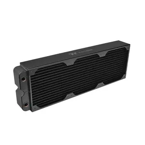 Radiator block THERMALTAKE CL360 — copper, 405×132×64 mm, 1/4" thread, 1.66 kg, black