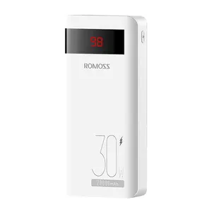 Romoss Sense6PS Pro Powerbank 20000mAh, 30W (белый)