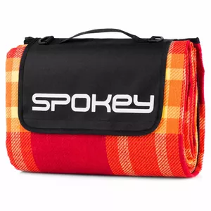 Плед для пикника SPOKEY PICNIC SUNSET 180 x 210 см, красный с узором