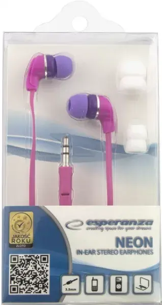 Проводные in-ear наушники ESPERANZA EH147P Photo 2