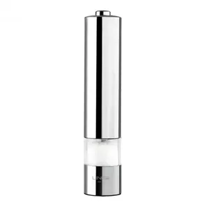 ORAVA Salt and Pepper grinder PM-16 LINEO Electrical, Housing material  Stainless steel, 4 x 1.5V AA, Ceramic grinding stone. Easy operation by pressing one button.,  Stainless steel