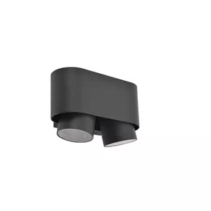 Lutec CYPRES Wall Down Light, 2xGU10, IP44, Grey