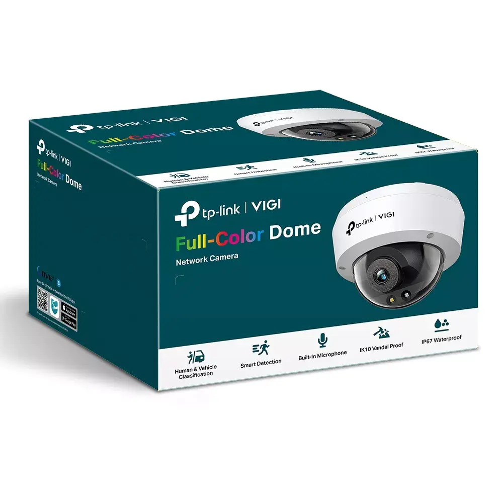 IP drošības kamera TP-Link VIGI 4MP Full-Color Dome Photo 3