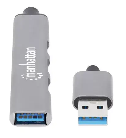 USB Hubs Manhattan USB-A 4-Port Hub Photo 2