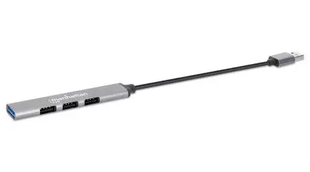 USB Hubs Manhattan USB-A 4-Port Hub Photo 3
