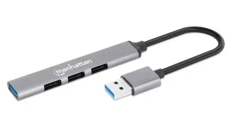 USB Hubs Manhattan USB-A 4-Port Hub Photo 7