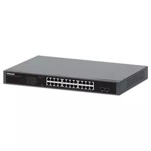 Неуправляемый коммутатор Intellinet 24-портовый Gigabit Ethernet PoE+ 370W