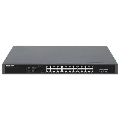 Neadministrējams slēdzis Intellinet 24-portu Gigabit Ethernet PoE+ Photo 3