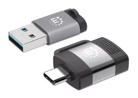 Adapteru komplekts USB-C uz USB-A Manhattan Photo 2