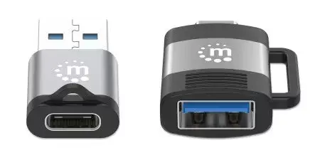 Adapteru komplekts USB-C uz USB-A Manhattan Photo 3