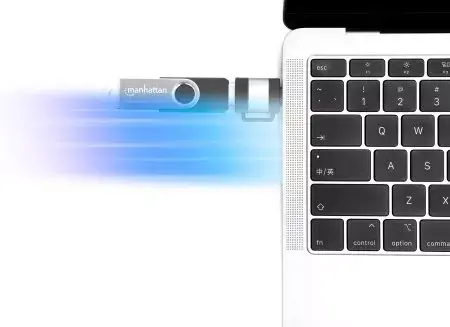Adapteru komplekts USB-C uz USB-A Manhattan Photo 6