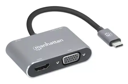 USB-C Dock/Hub Manhattan 4 Ports Photo 4