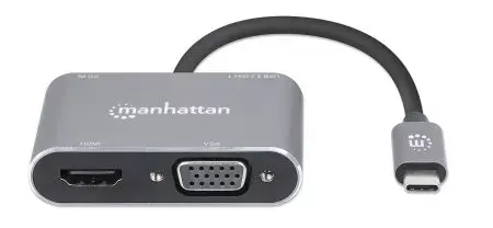 USB-C Dock/Hub Manhattan 4 Ports Photo 5