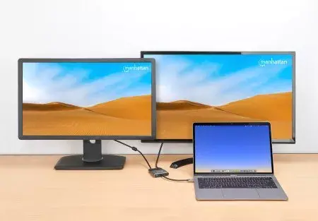 USB-C Dock/Hub Manhattan 4 Ports Photo 7