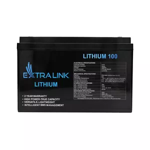 Extralink EX.30455 uzlādējamā baterija Litija dzelzs fosfāts (LiFePO4) 100000 mAh 12,8 V