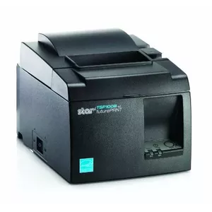 Thermal POS receipt printer Star Micronics TSP143IIIBI2 203 dpi with auto cutter, grey