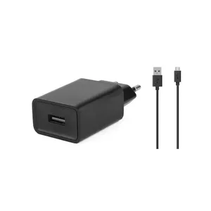 CoreParts 12W USB Power Adapter Melns AC Iekštelpas