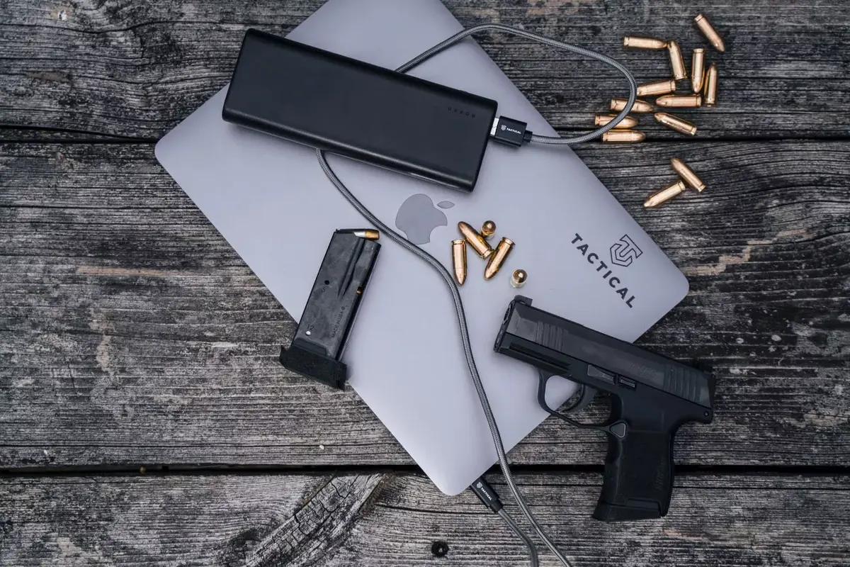 Tactical USB-A на USB-C Fast Rope Aramid 0,3 м Photo 3