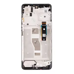 LCD Display with Touch and Front Cover for Motorola G82 — Replacement Service Pack