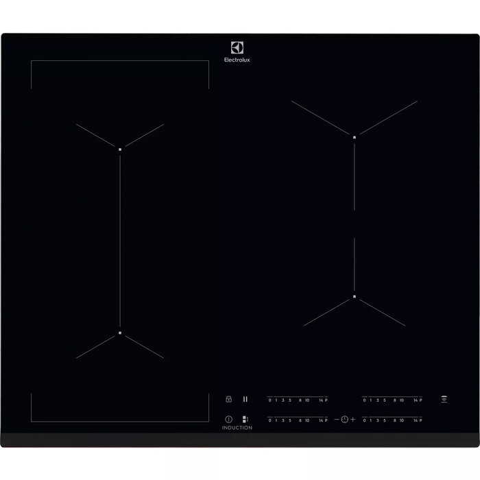 Electrolux EIV634 Black Built-in 60 EIV634 | Built-in hobs | AiO.lv
