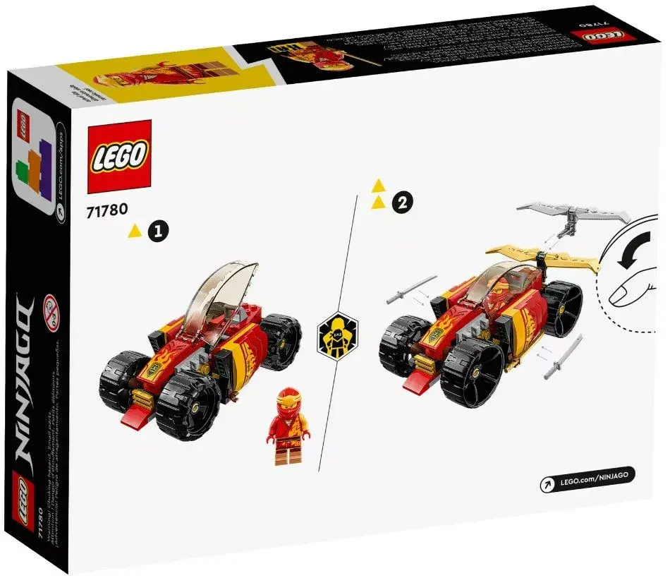 LEGO NINJAGO набор 71780 Kai's Ninja Race Car EVO Photo 5
