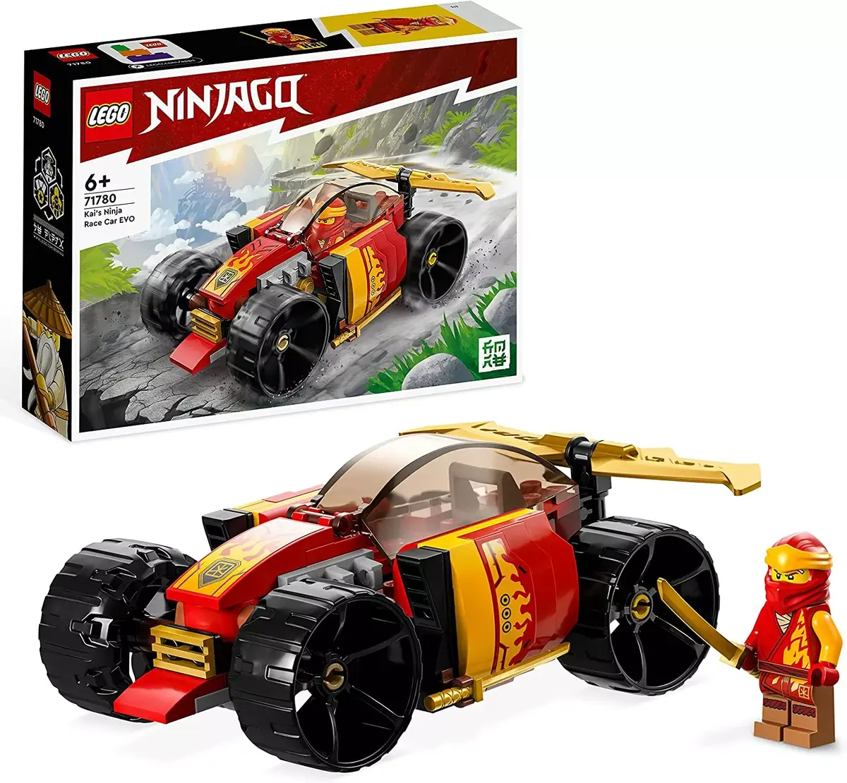 LEGO NINJAGO набор 71780 Kai's Ninja Race Car EVO Photo 4