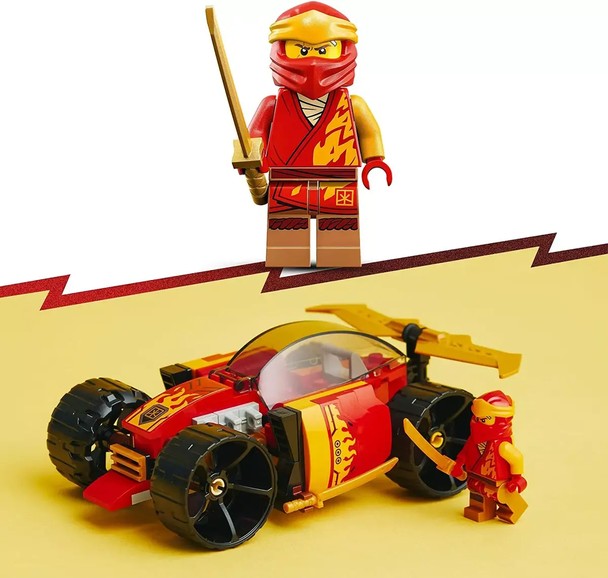 LEGO NINJAGO набор 71780 Kai's Ninja Race Car EVO Photo 11