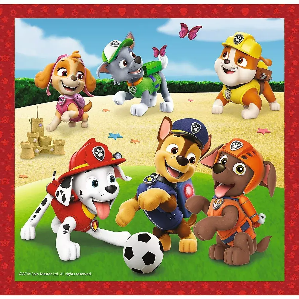 Puzle 3‑1 TREFL Puzzle 3w1 Happy dogs Paw Patrol Photo 3