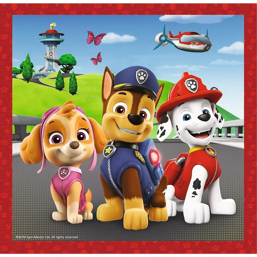 Puzle 3‑1 TREFL Puzzle 3w1 Happy dogs Paw Patrol Photo 4