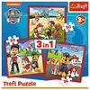 Puzle 3‑1 TREFL Puzzle 3w1 Happy dogs Paw Patrol Photo 5