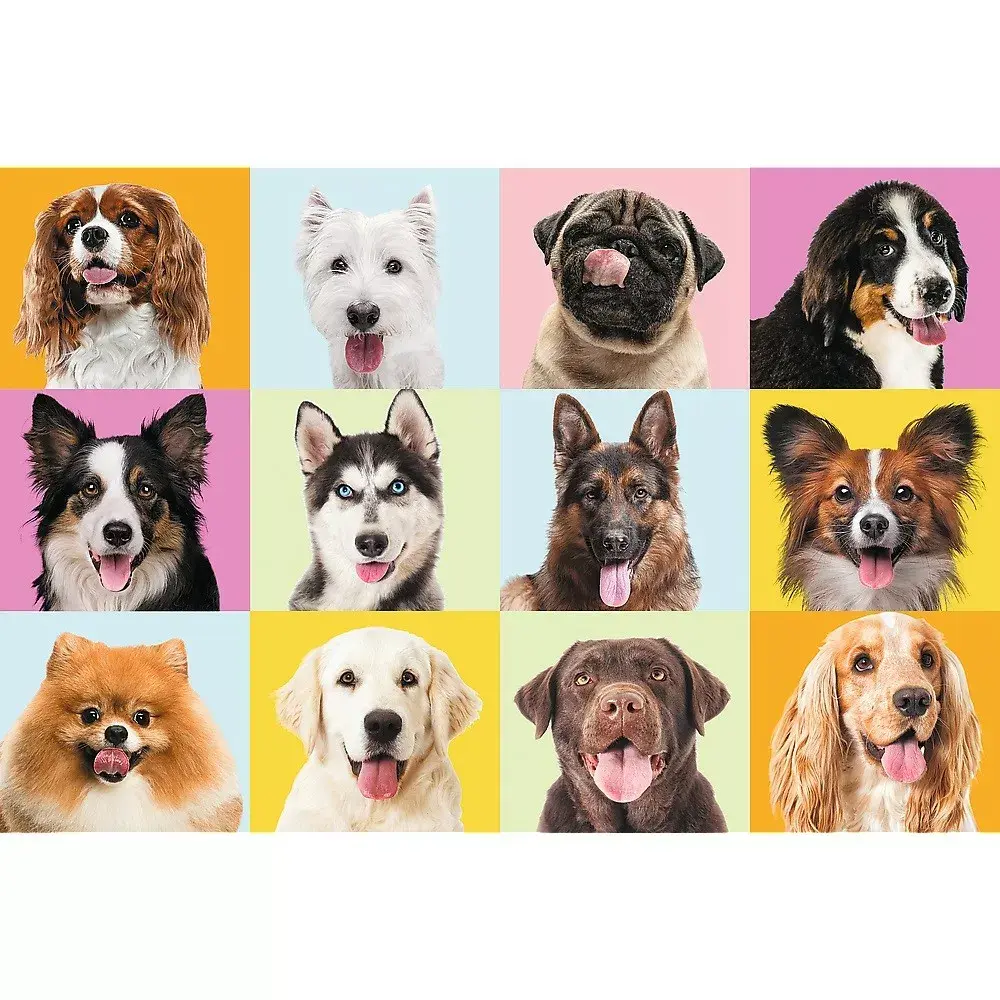 Puzle TREFL Puzzle 60 elements Sweet dogs Photo 2