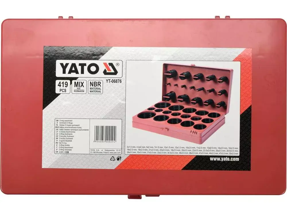 Molded ring gasket YATO YT-06876 Photo 2