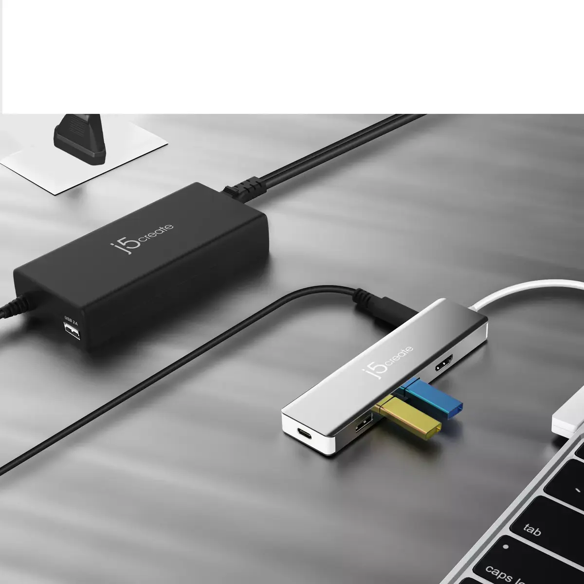 USB-C Super Lādētājs j5create JUP2290C-EN Photo 5