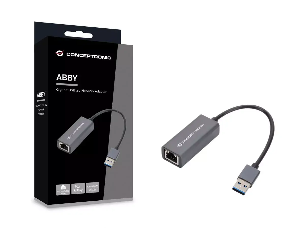 Ethernet adapteris Conceptronic ABBY08G Photo 2
