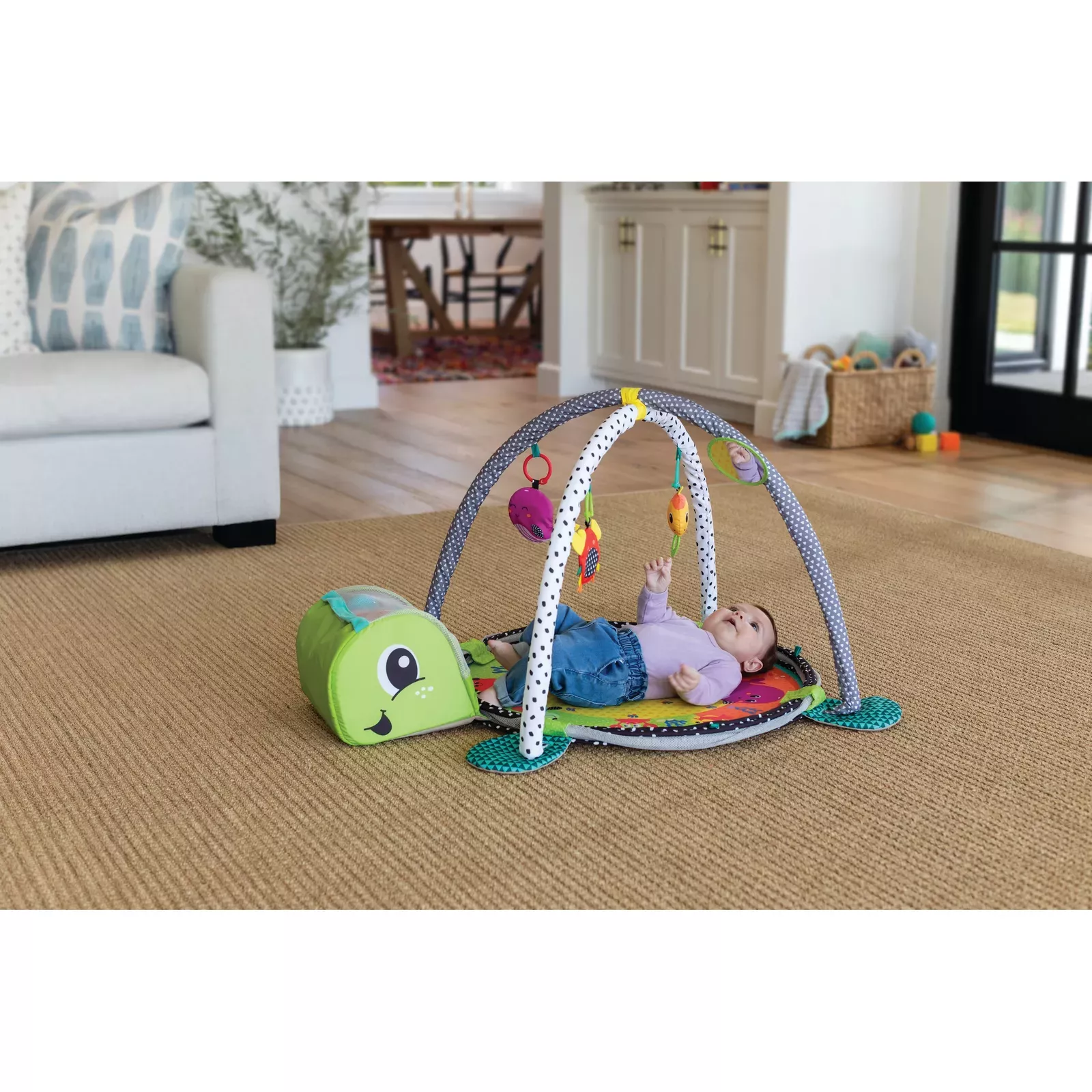 Infantino grow with me activity gym and ball pit online