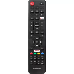 TV Remote Control Kruger & Matz Pilot RTV for models KM0232-S5 / KM0240-S5 / KM0258-S5