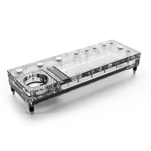 Reservoir Alphacool Core Distro Plate Transparent Acrylic 125x360x68.8mm