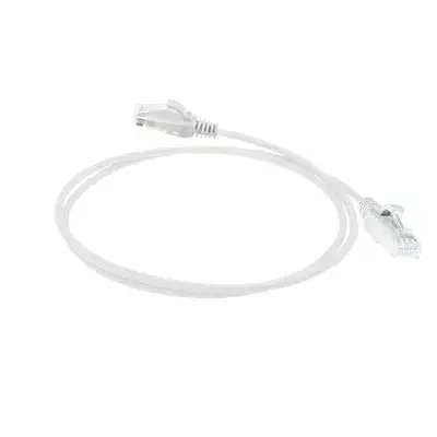 Patch kabelis ACT White 1m LSZH U/UTP CAT6 Photo 2