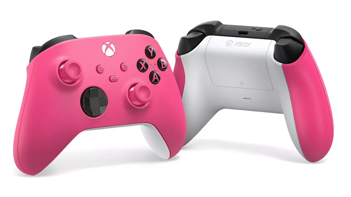 Xbox Wireless Controller rozā‑balta — Microsoft Photo 4