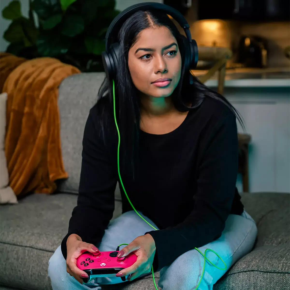 Xbox Wireless Controller rozā‑balta — Microsoft Photo 5