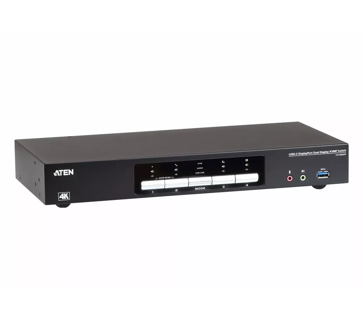 KVMP переключатель ATEN 4P USB3.0 DisplayPORT Dual View Photo 4