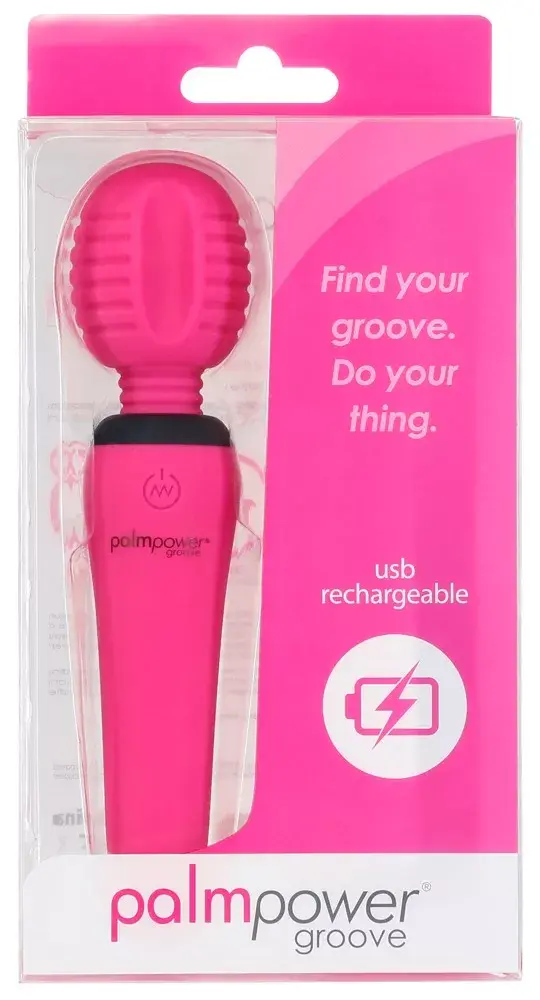 Mini nūjiņas masētājs palmpower Groove — 15,4 cm Photo 6