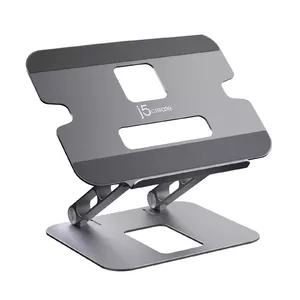 Laptop & tablet stand j5create JTS127-N Multi-Angle Aluminium Black Grey