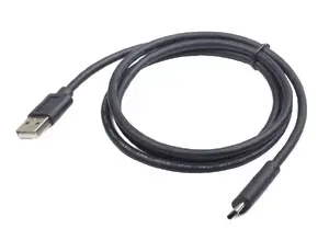 USB kabelis Gembird CCP-USB2-AMCM-6 1.8m USB A uz USB C melns