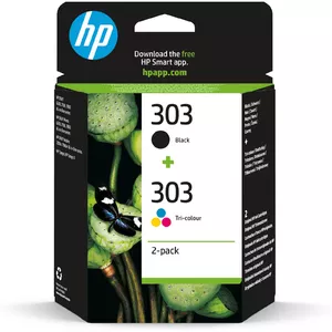 Картридж HP 303 2-pack Черный/Цветной 4 мл