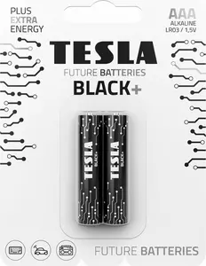 TESLA BLACK+ LR03 AAA Sārmu baterijas 2 gab.